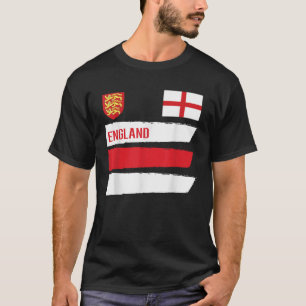 T-shirt Angleterre Drapeau Anglais Football Fan Football H