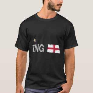 T-shirt Angleterre Fan Shirt Anglais Drapeau