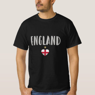 T-shirt Angleterre Fan Shirt Anglais Drapeau