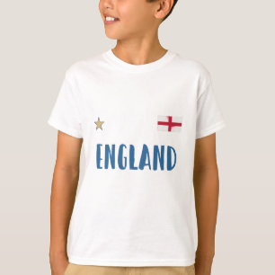 T-shirt Angleterre Fan Shirt Anglais Drapeau