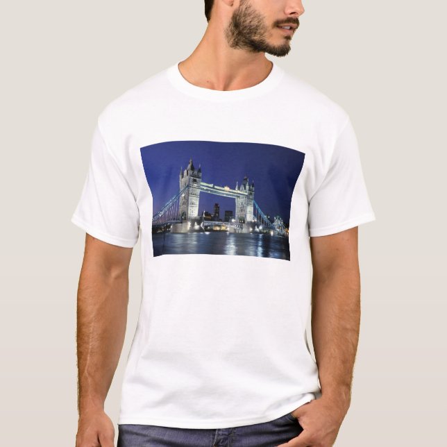 T-shirt Angleterre, Londres, Tower Bridge 3 (Devant)