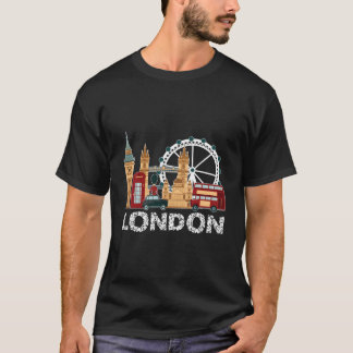 T-shirt Angleterre Londres Voyage Touriste Pour