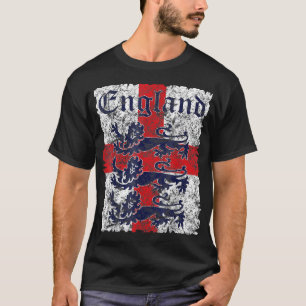 T-shirt Angleterre Soccer Jersey Style Angleterre Drapeau 