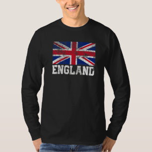 T-shirt Angleterre Union Jack Flag Pride Racines Pays Fami