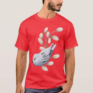 T-shirt Angry Blue Bird amis