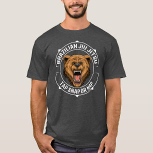 T-shirt Angry Jiu Jitsu Oear brésilienne Jiu Jitsu BJJ