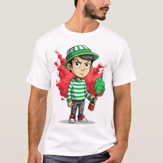 T-shirt angry kid