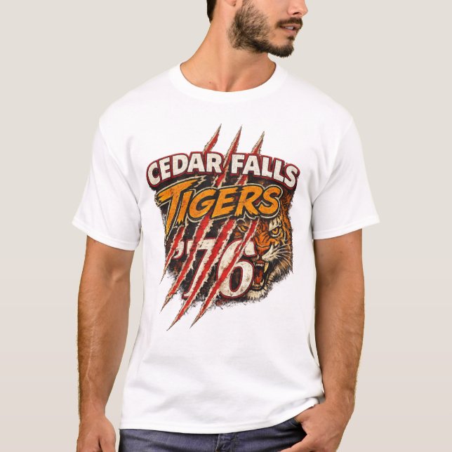 T-shirt Angry Tiger (Devant)