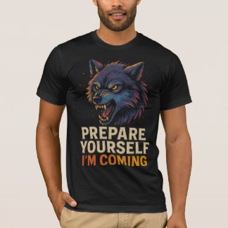 T-shirt Angry Wolf