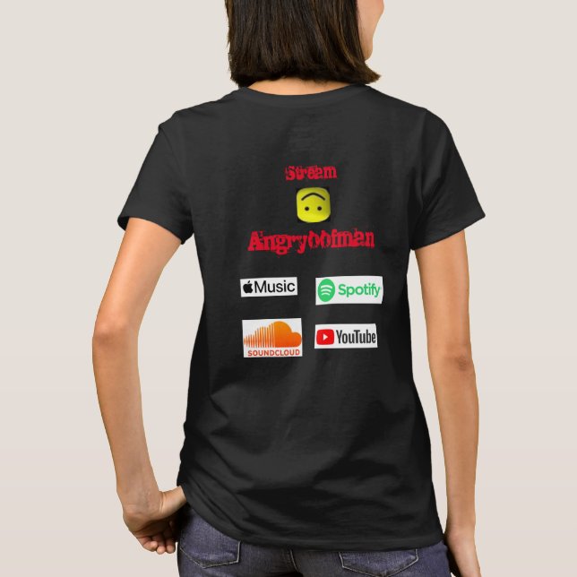 T-shirt Angryoofman (Dos)