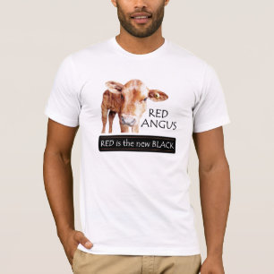 T-shirt Angus rouge