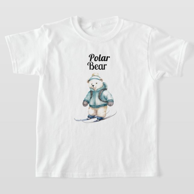 T-Shirt animal bear (Laydown)