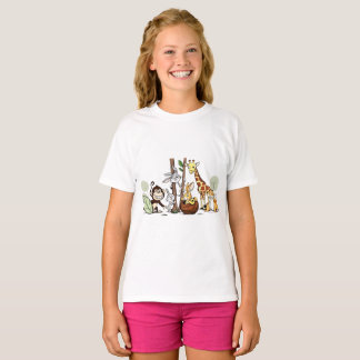 T-shirt Animal Cache-Cache - Faune Ludique