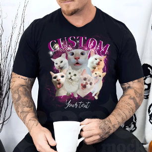 T-shirt Animal de compagnie personnalisé, Retro Graphic 90