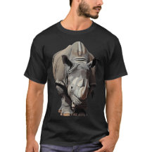Animal de faune Rhinocéros