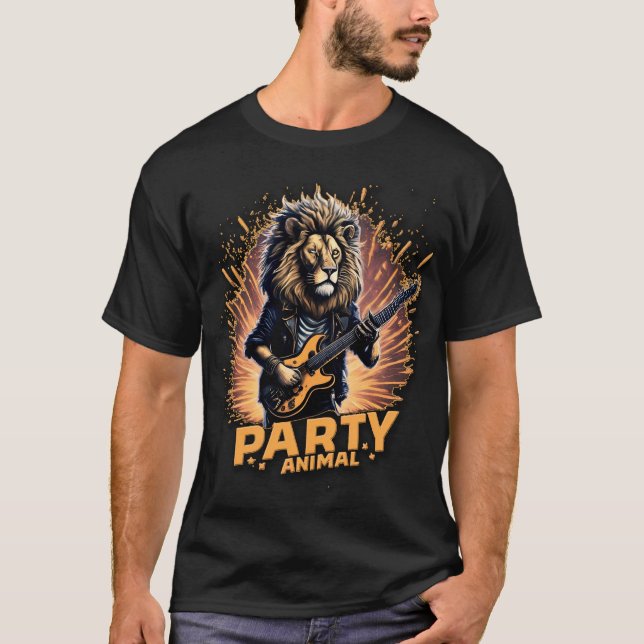 T-SHIRT ANIMAL DE FÊTE (Devant)