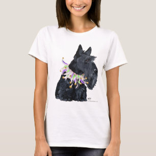 T-shirt Animal de fête Scottish Terrier