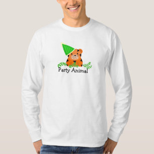 T-shirt Animal de fête - Tigre