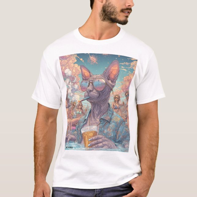 T-shirt Animal de partie (Devant)
