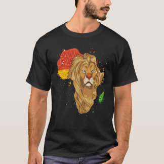 T-shirt Animal de zoo Lion Afrique Safari Animal Lion