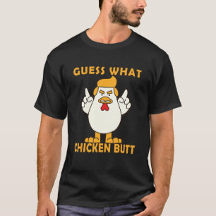 T-shirt Animal Devinez Ce Poulet Butt mignon Poulets