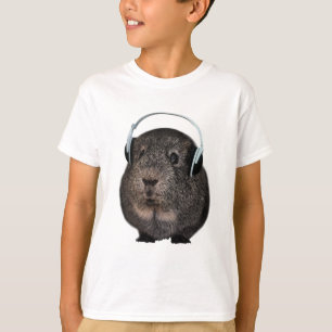 T-shirt Animal familier de musique de cobaye