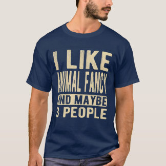 T-shirt Animal fantaisiste disant ami