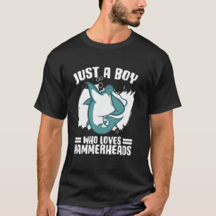 T-shirt Animal marin requin marteau battement de coeur req