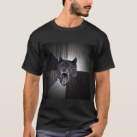 Animal Meme de conseil de loup de folie