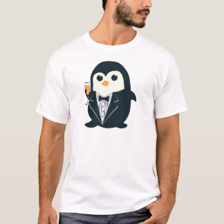T-shirt animal mignon de smoking de pingouin adorable