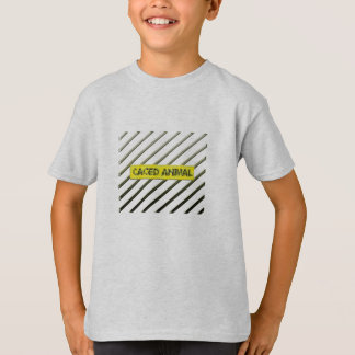 T-shirt animal mis en cage