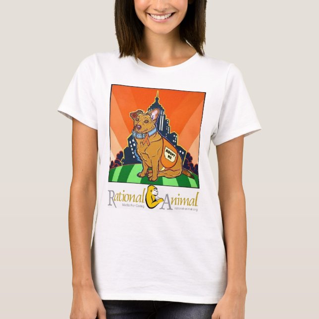 T-shirt Animal rationnel (Devant)