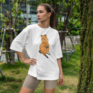 T-shirt Animal réaliste Quokka