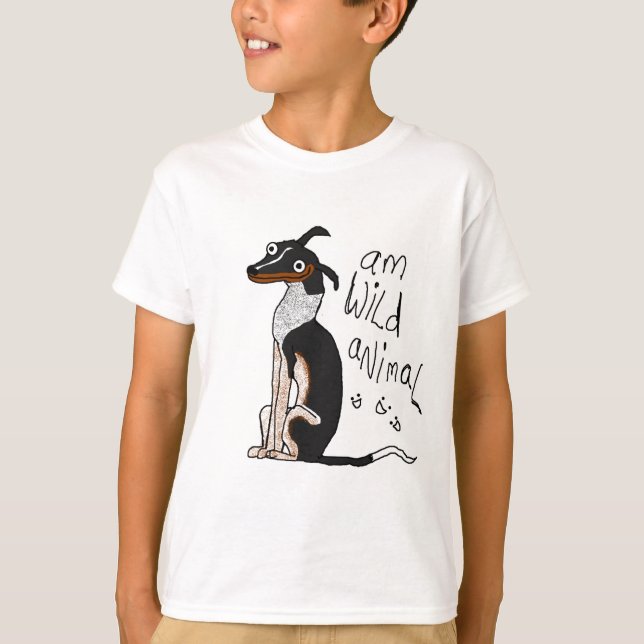 T-shirt Animal sauvage d'AM (Devant)