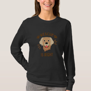 T-shirt Animal Shelter Volunteer Dog Secourt Adopter Don't