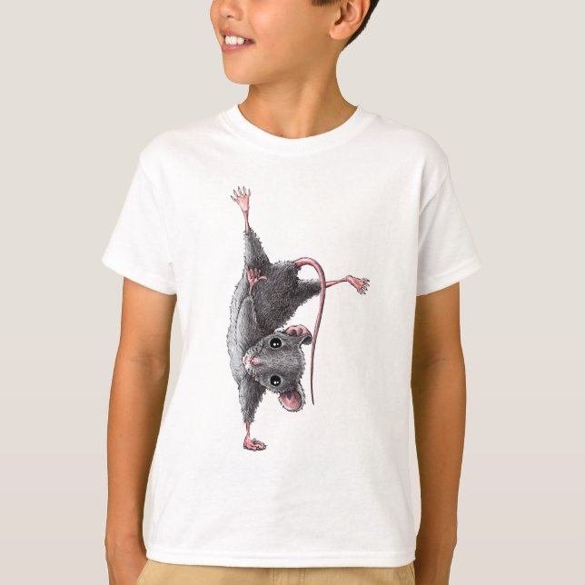T-shirt Animal sportif - Souris à perfusion (Devant)