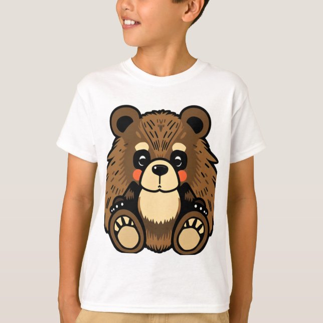 T-shirt animal sur talons (Devant)