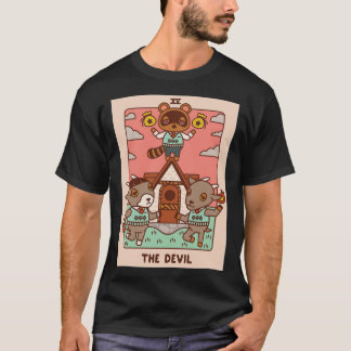 T-shirt animal traversant de nouveaux horizons tom nook le