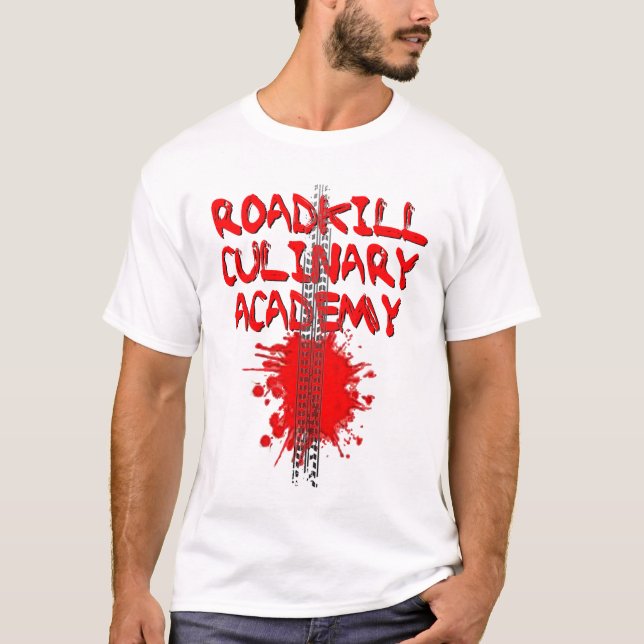T-shirt Animal tué sur une route (Devant)