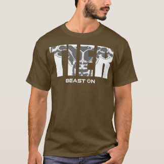 T-shirt AnimalMuscles Beast OnGym Motivation Fitness Sayin