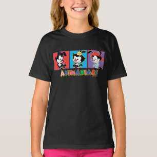 T-shirt Animaniacs   Graphique de panneau Yakko, Dot et Wa