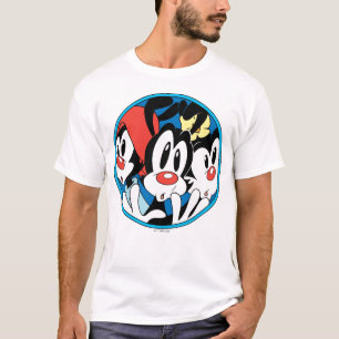 T-shirt Animaniacs   Warner Siblings Circle Graphic