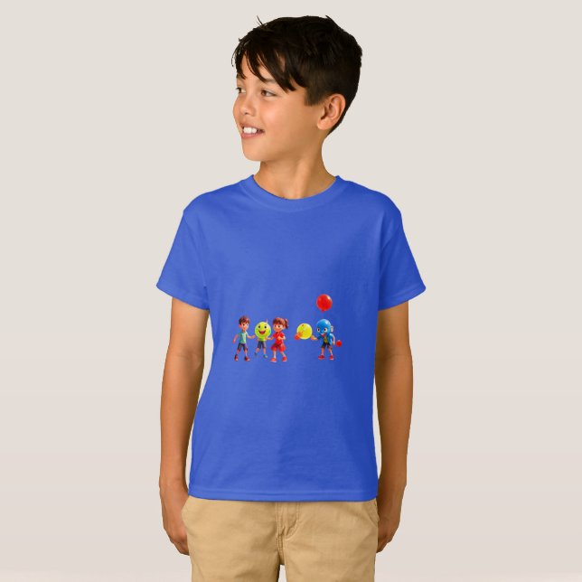 T-shirt animation 3D (Devant entier)