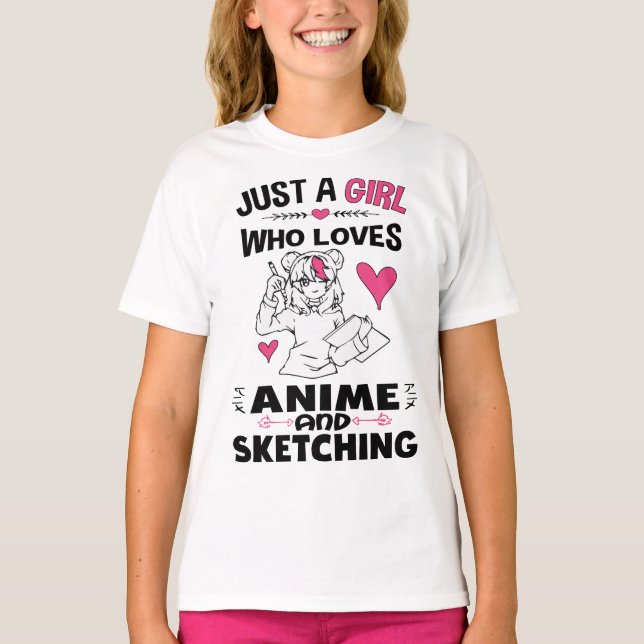 T-shirt Animation et Sketching (Devant)