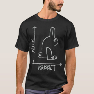 T-shirt animaux amusants canard de lapin à noir labradors 