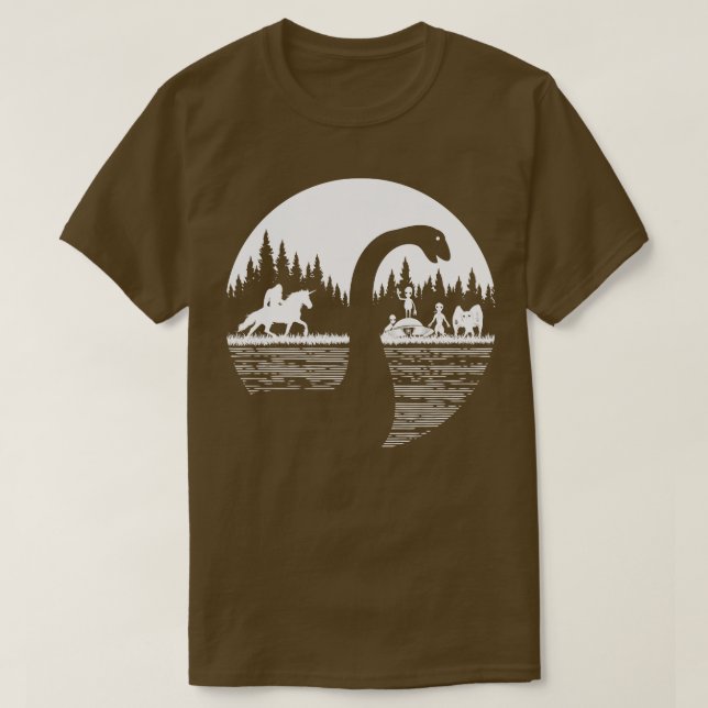 T-shirt Animaux Cryptides (Design devant)