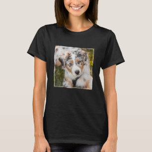 T-shirt Animaux de bébés cutest   Australian Shepherd Pupp