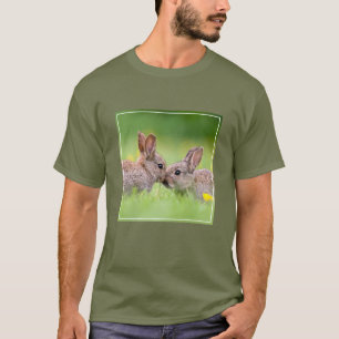 T-shirt Animaux de bébés cutest Bunny Kiss