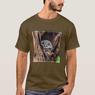 T-shirt Animaux de bébés cutest   Chouette tachetée