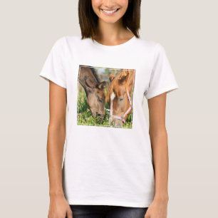 T-shirt Animaux de bébés cutest Colt à cheval